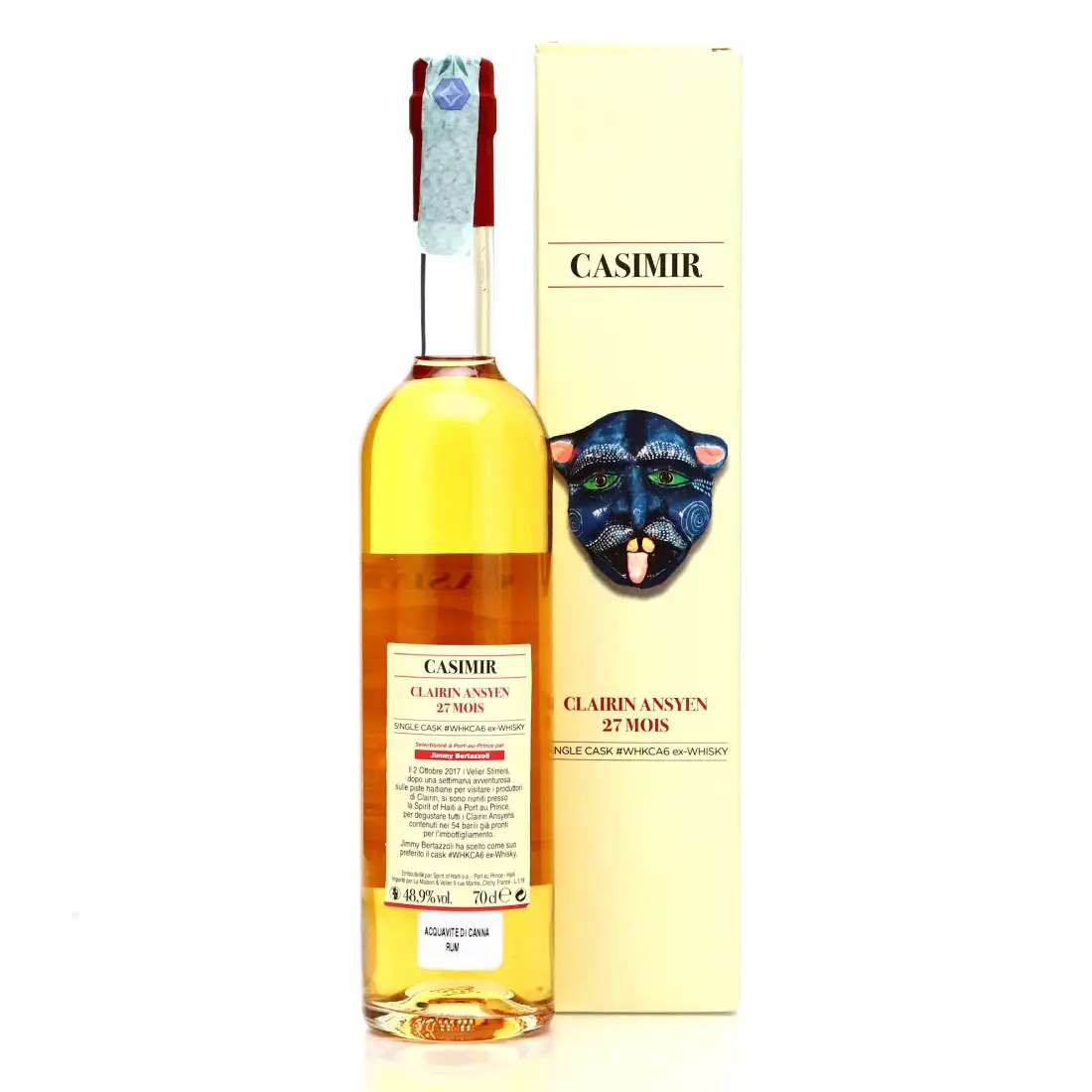 Hochauflösendes Bild von Velier Casimir Clairin Ansyen 27 mois 2015