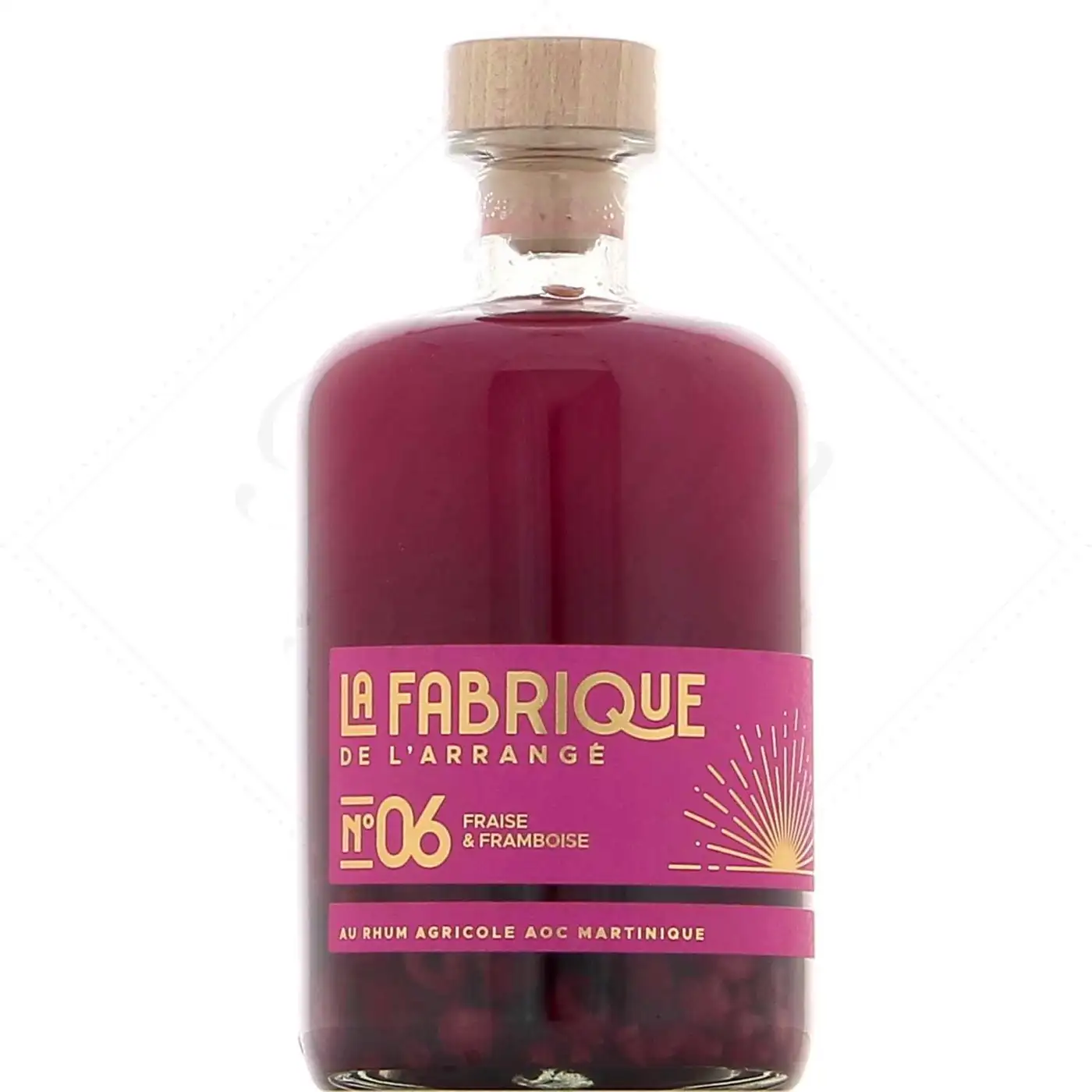 Bottle of Tricoche Spirits La Fabrique de l’Arrangé Fraise Framboise