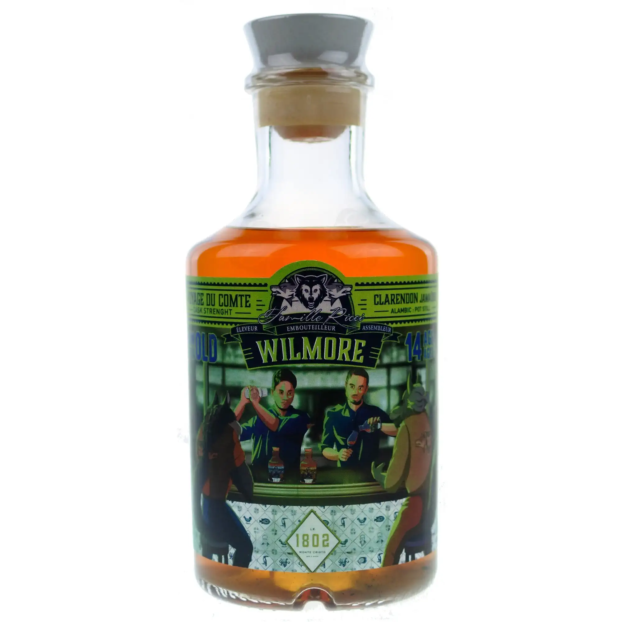 Bottle of Famille Ricci Clarendon Wilmore