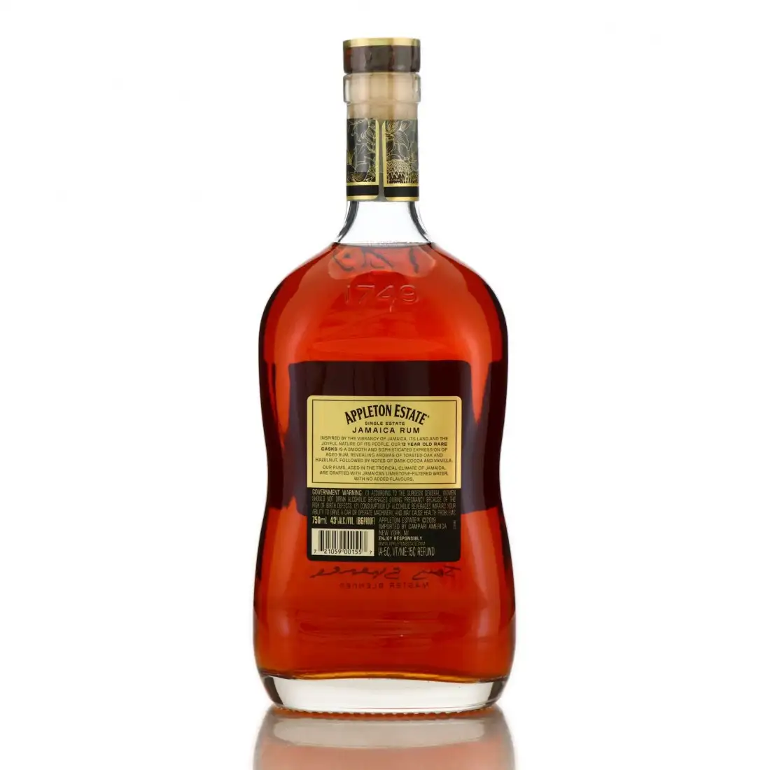 Hochauflösendes Bild von Appleton Rare Casks 12 Years