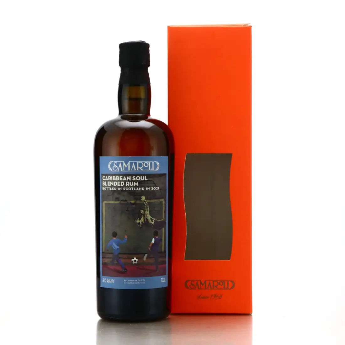 Bottle of Samaroli Caribbean Soul Rum (Edition 2021)