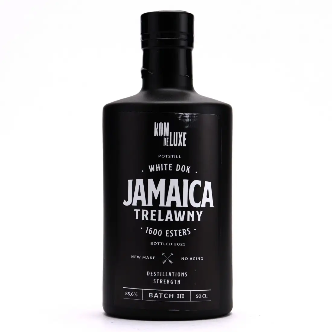 Bottle of Romdeluxe Hampden Trelawny White DOK 2021