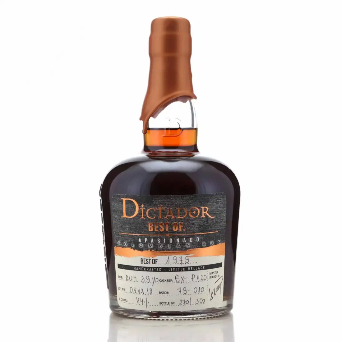Bottle of Dictador Best of 1979