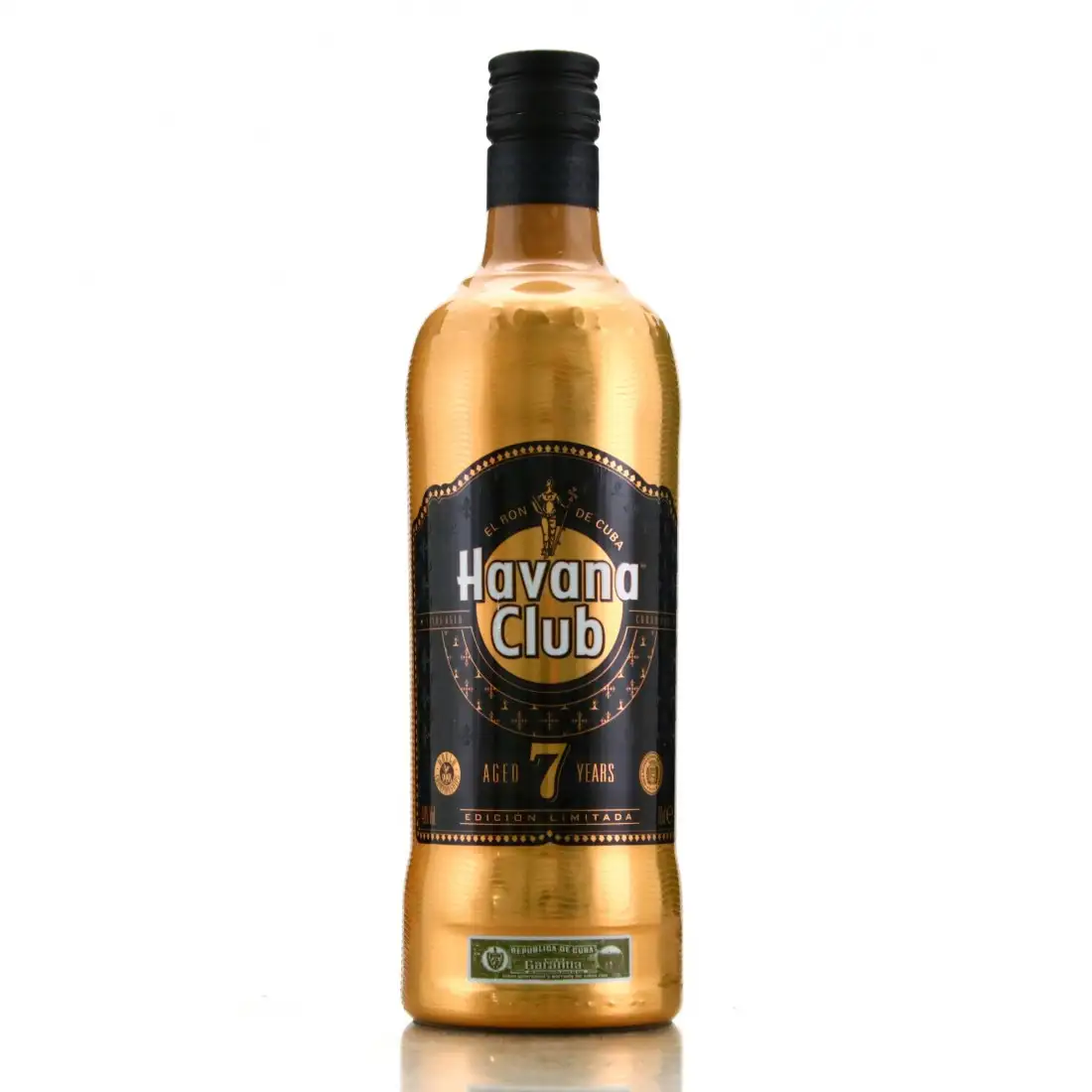 Bottle of Havana Club 7 Años Gold Edition 2021