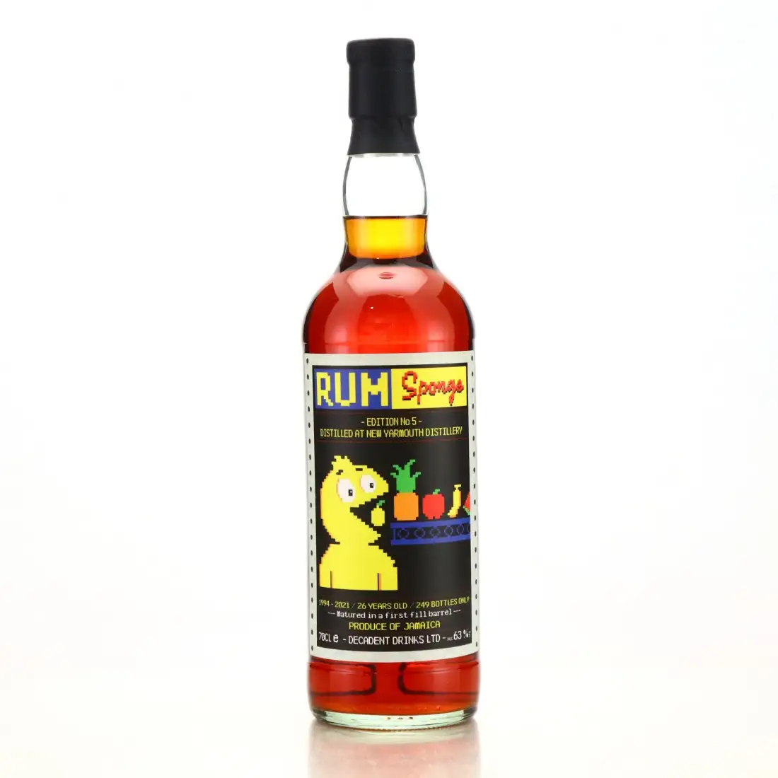 Bottle of New Yarmouth Rum Sponge No. 5 1994