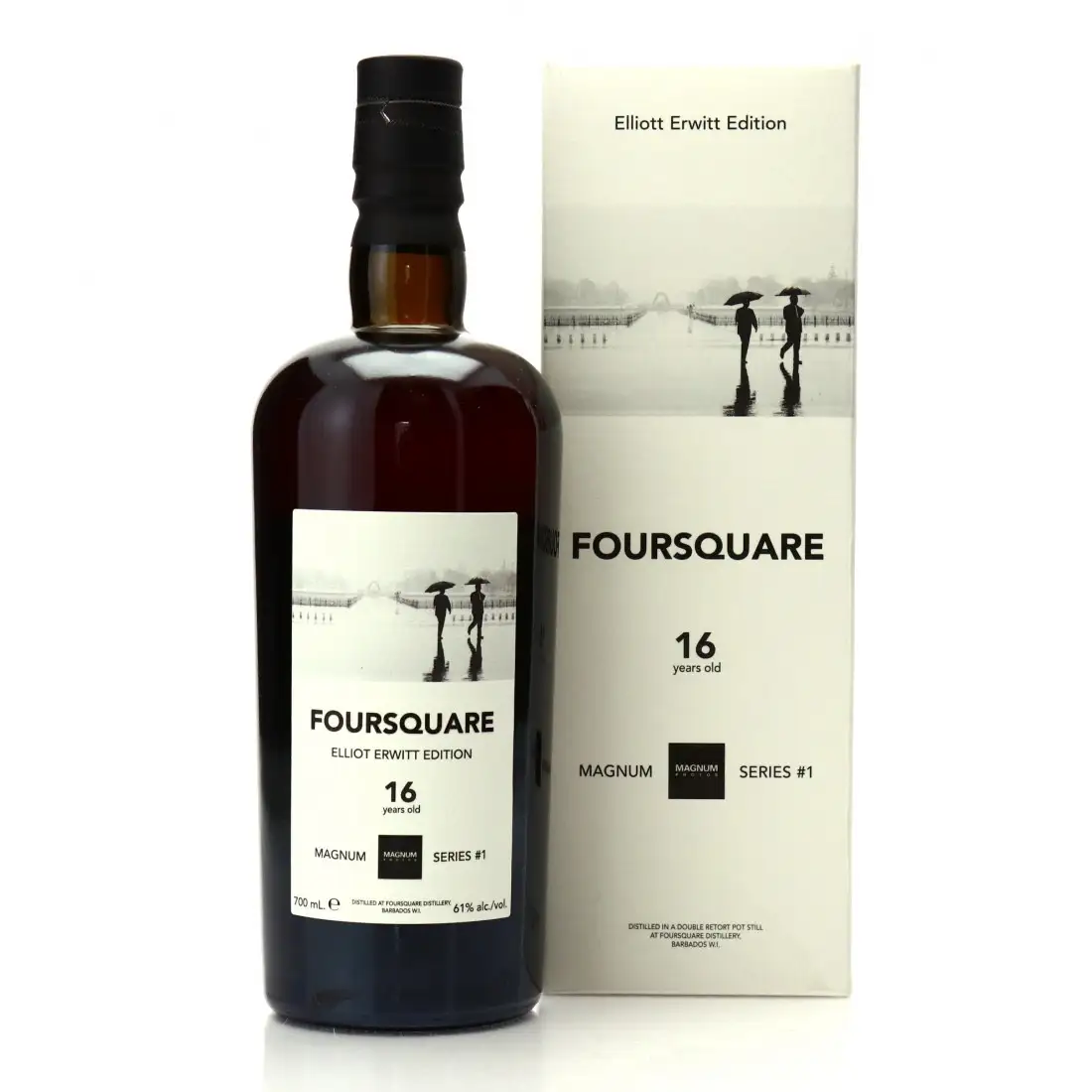 Bottle of Velier Foursquare Elliott Erwitt 2005