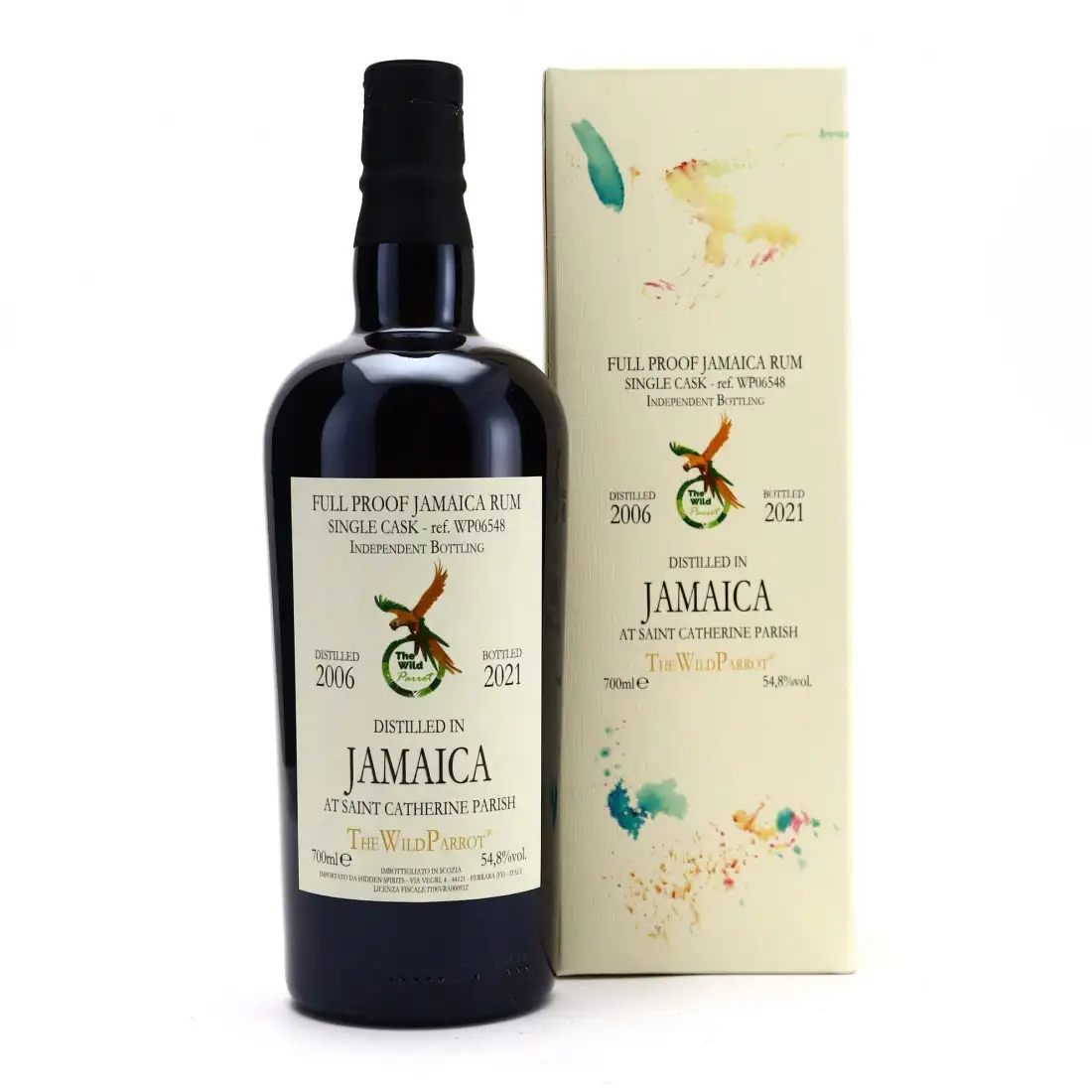 Bottle of The Wild Parrot Worthy Park Saint Catherine 2006