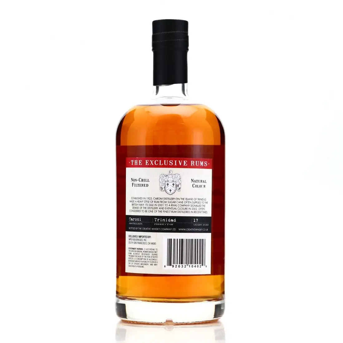 Hochauflösendes Bild von Creative Whisky Company Caroni Exclusive Single Barrel Rum HTR 1999