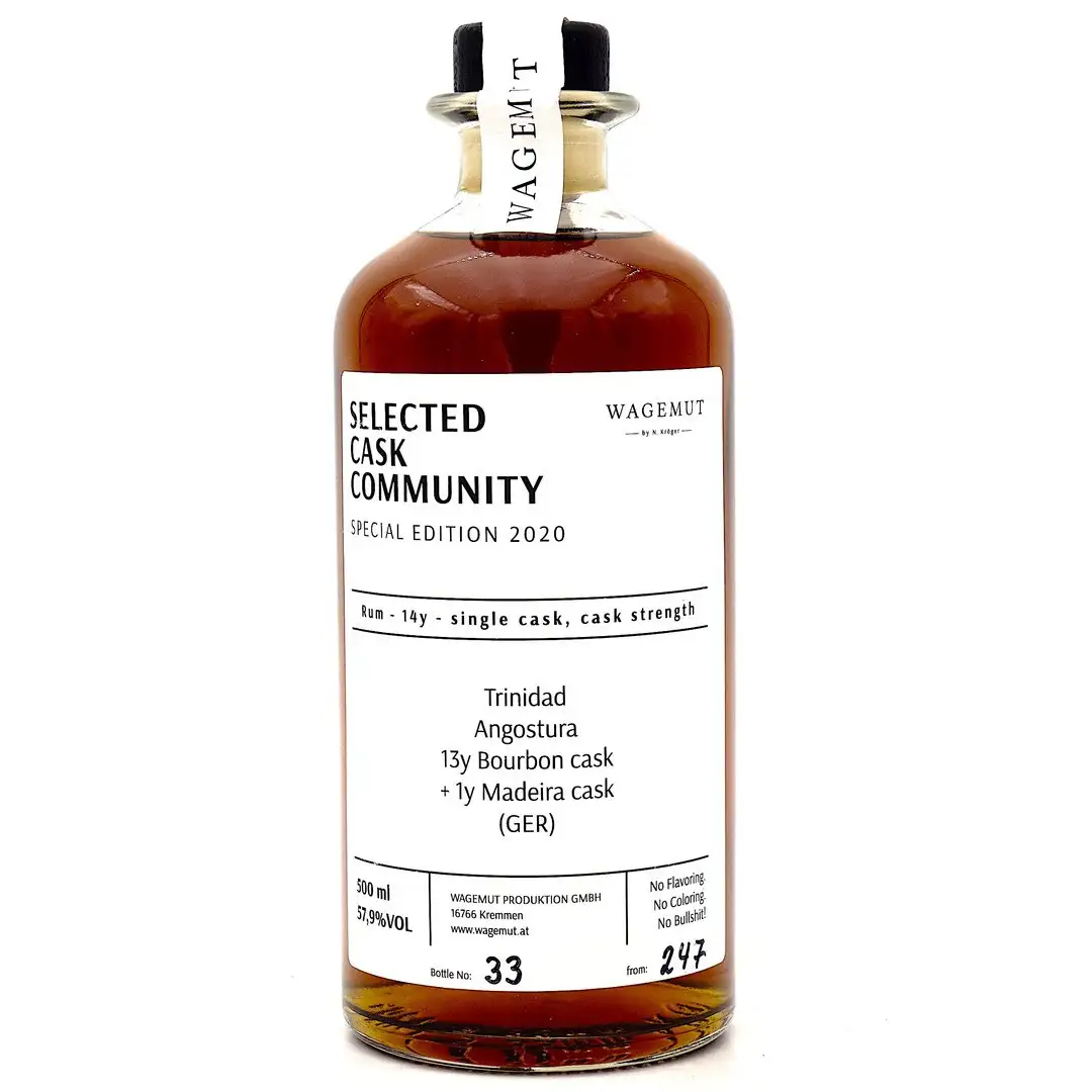 Bottle of N. Kröger T.D.L Wagemut Special Edition 2020 2006