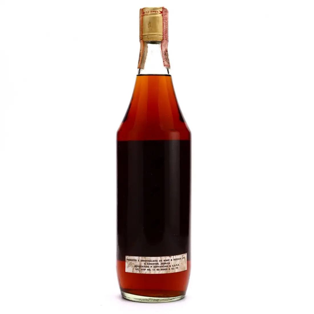 Hochauflösendes Bild von J. Wray & Nephew LTD. Special Reserve Finest Jamaica Rum 1960s