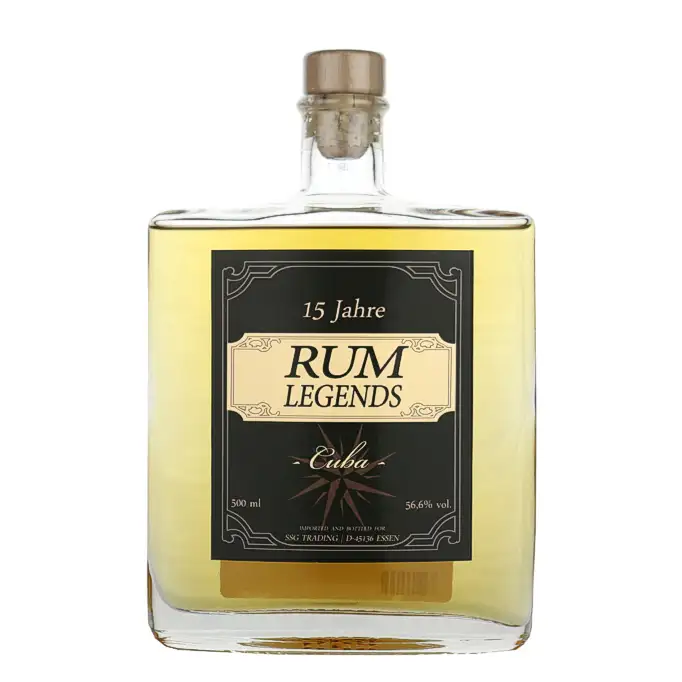 Bottle of Sancti Spiritus Rum Legends Cuba 1998