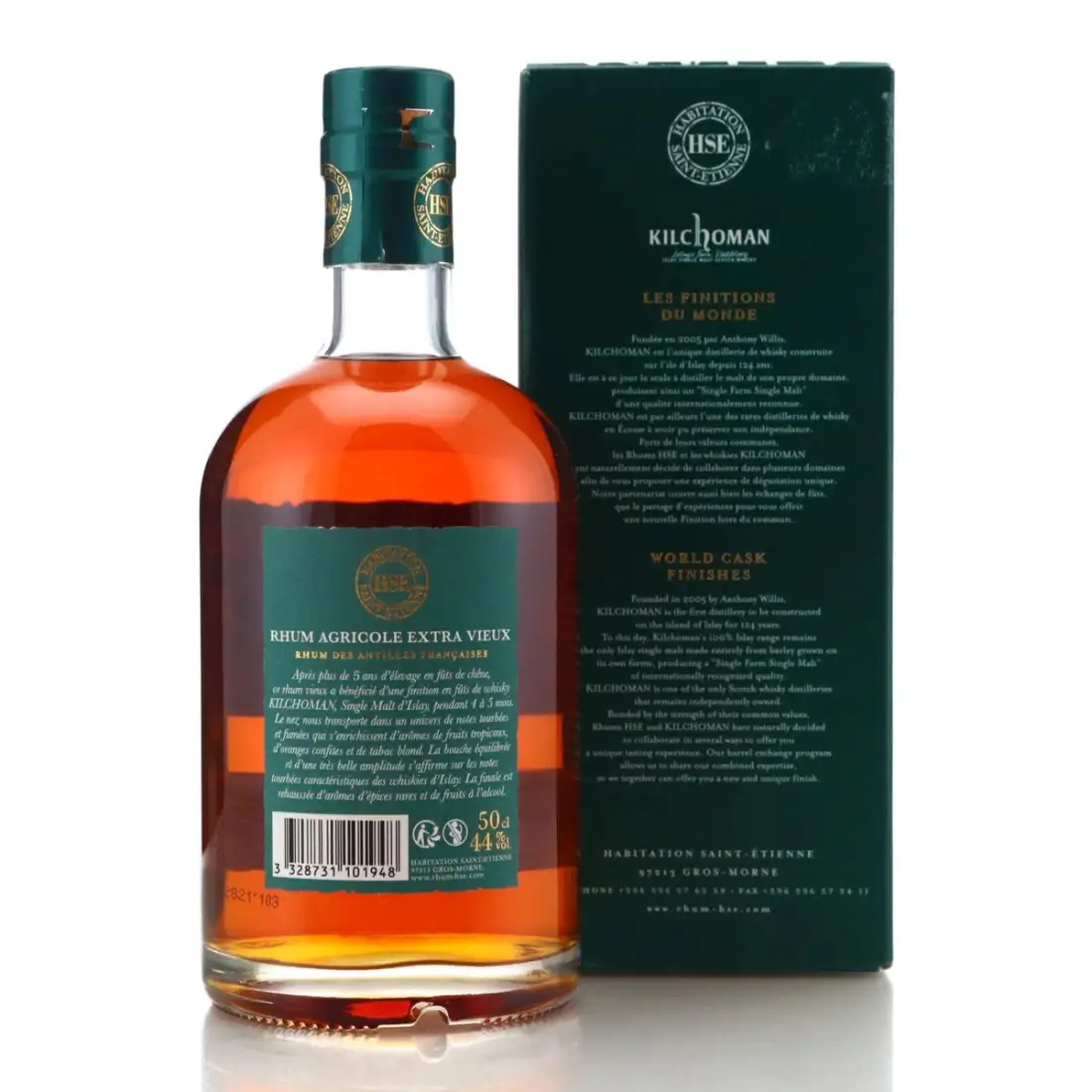 Hochauflösendes Bild von HSE Kilchoman Single Cask Finish 2014