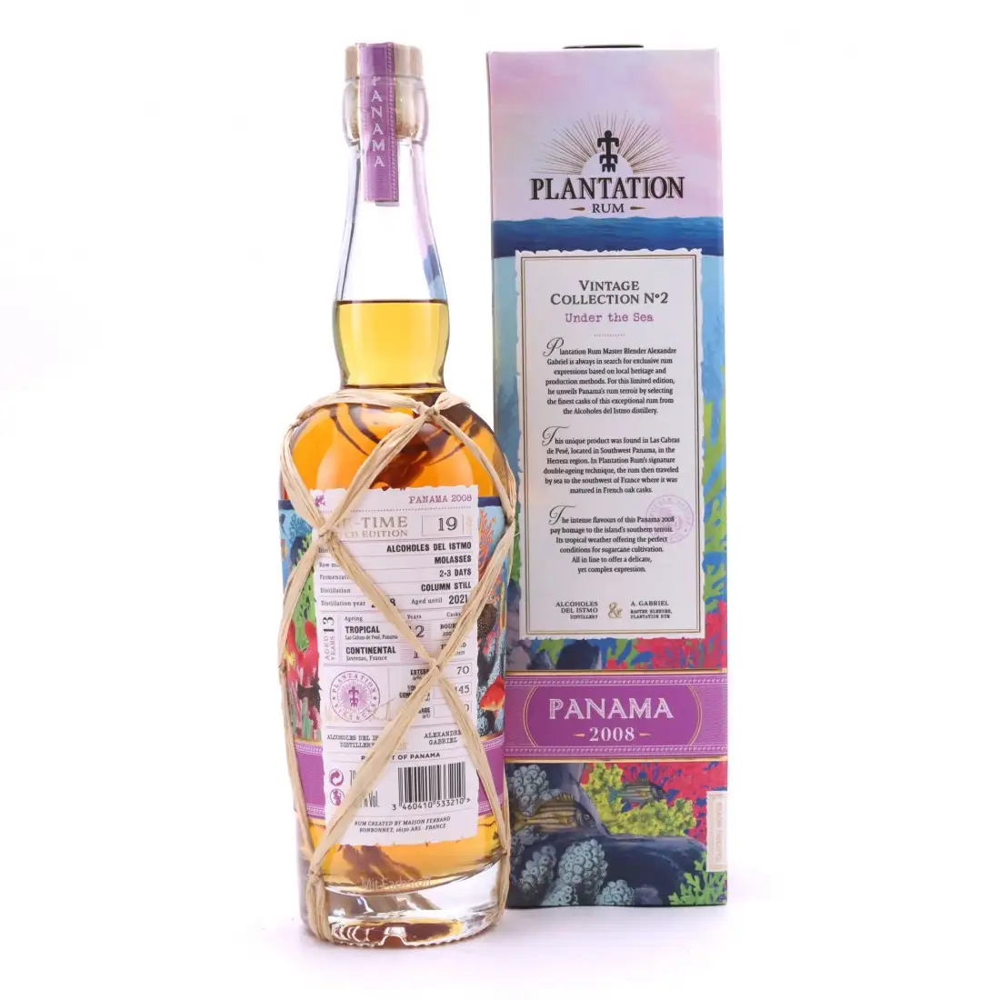 Hochauflösendes Bild von Alcoholes Del Istmo Plantation One-Time Limited Edition 2008