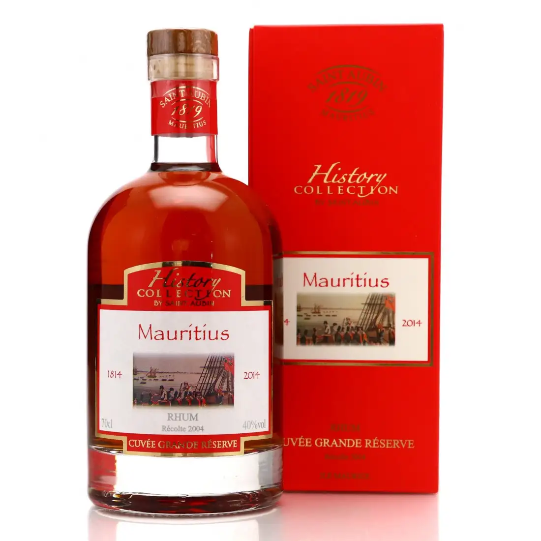 Bottle of Saint Aubin History Collection - Mauritius 1814-2014 2004