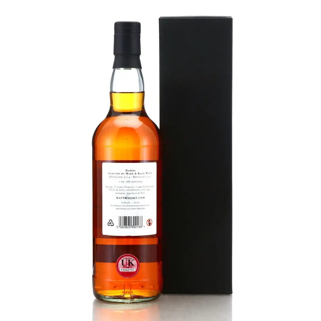 Hochauflösendes Bild von Watt Rum Clarendon Jamaican Rum 2004