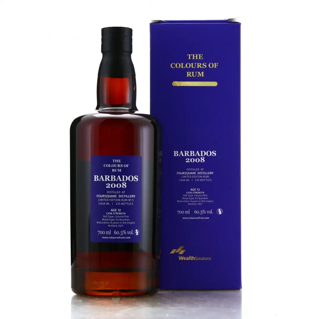 Hochauflösendes Bild von CoR Foursquare Barbados No. 5 2008