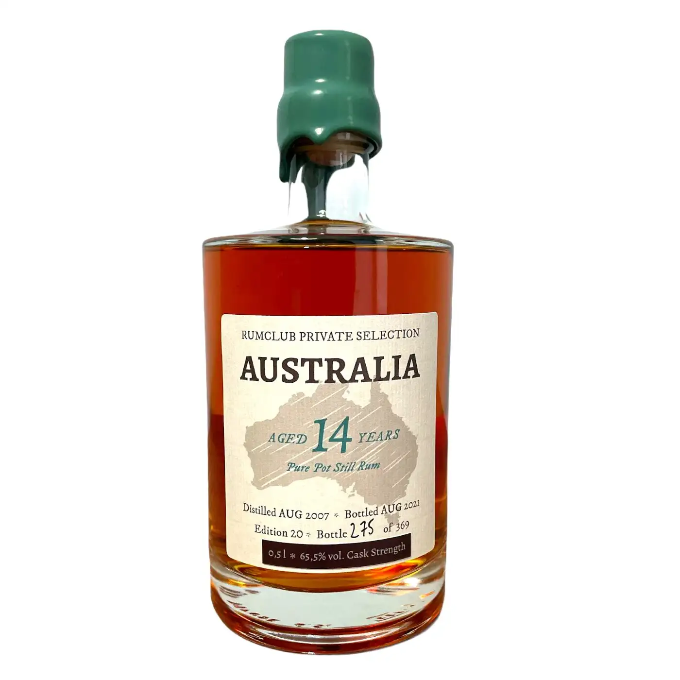 Bottle of Beenleigh Rumclub Private Selection Ed. 20 Australia 14 Years 2007