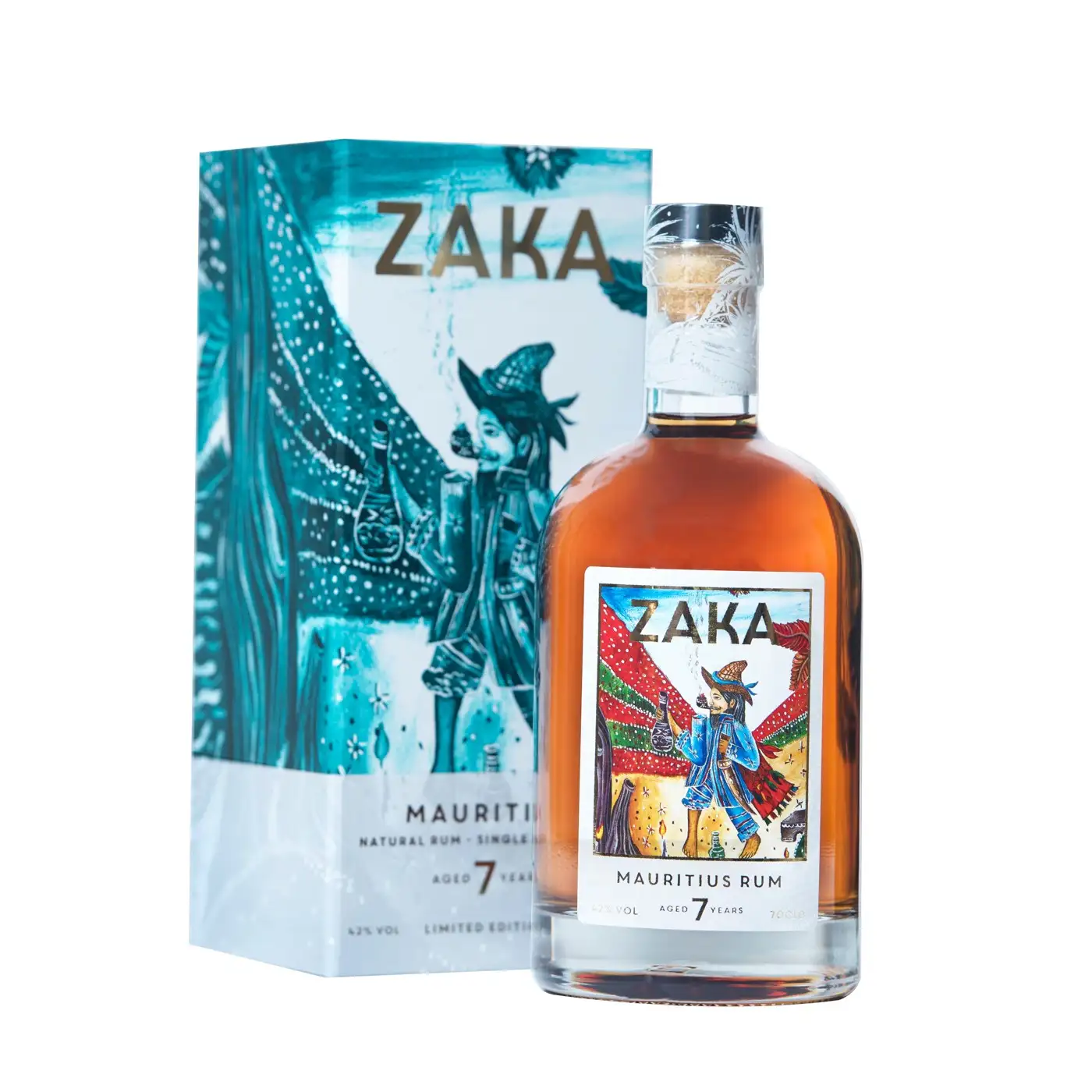 Bottle of Zaka Mauritius
