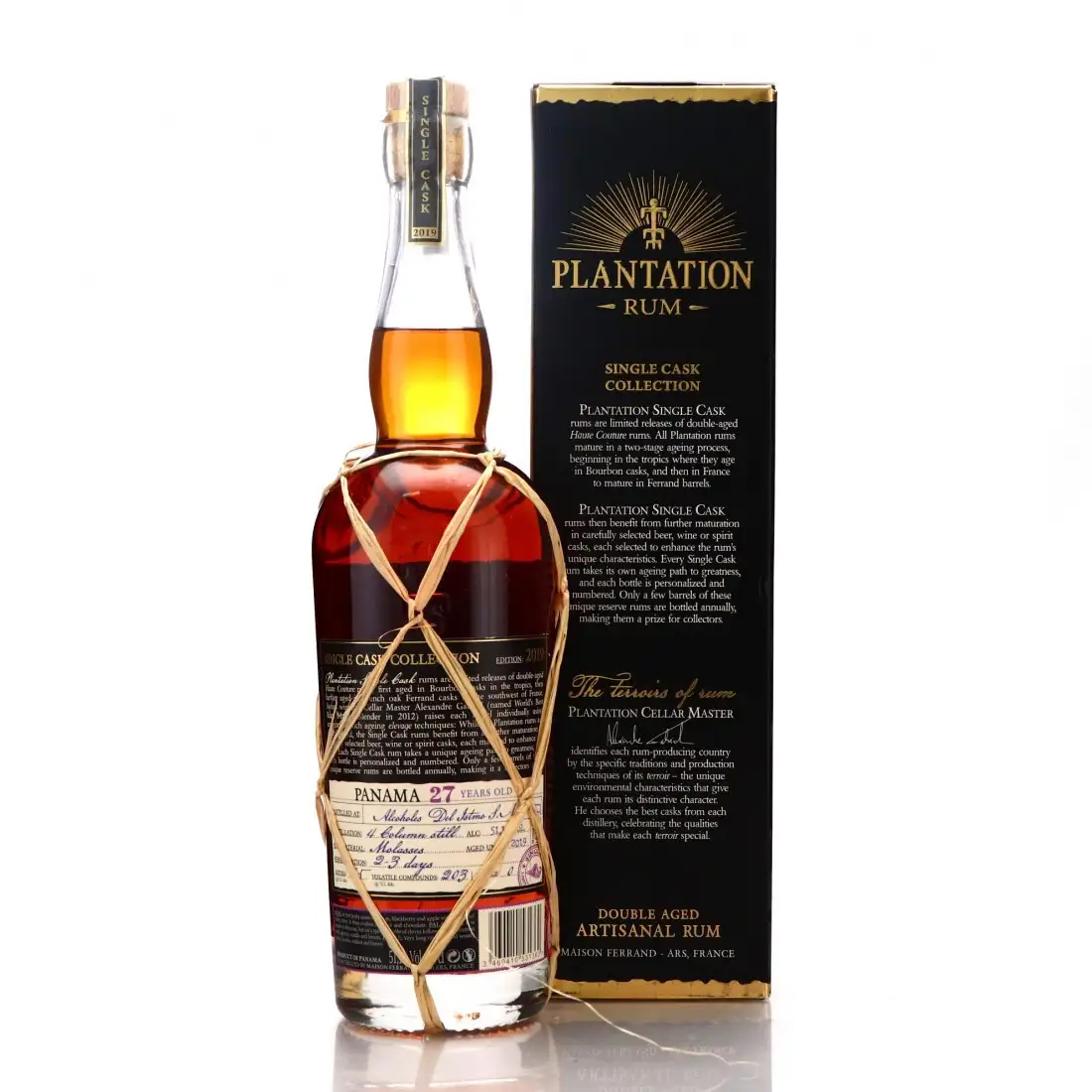 Hochauflösendes Bild von Alcoholes Del Istmo Plantation Single Cask 1992