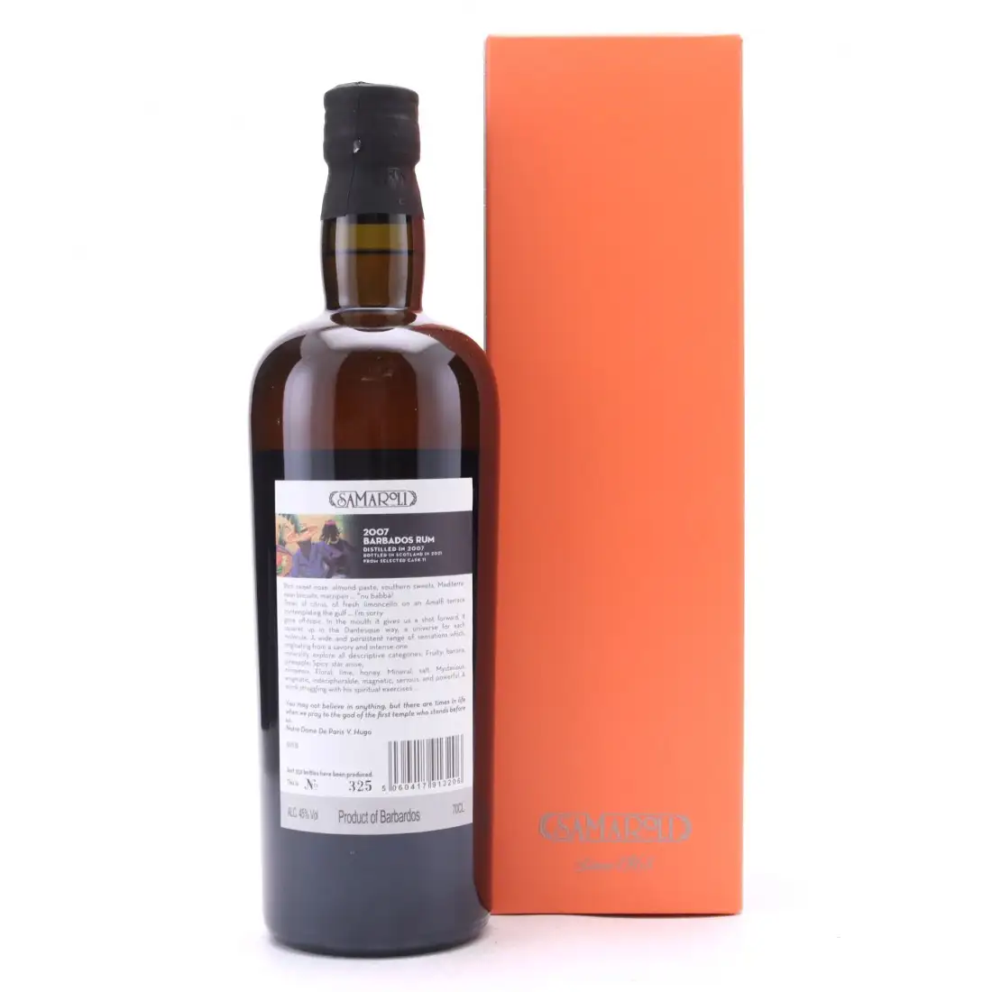 Hochauflösendes Bild von Samaroli Barbados Rum 2007