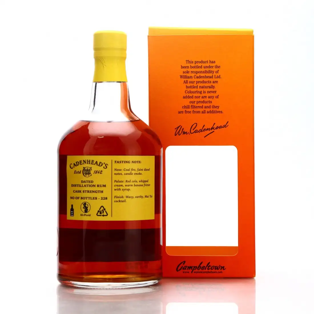 High resolution image of Cadenhead‘s Caroni 1999