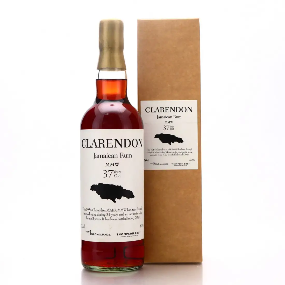 Bottle of Thompson Bros. Clarendon The Auld Alliance MMW 1984