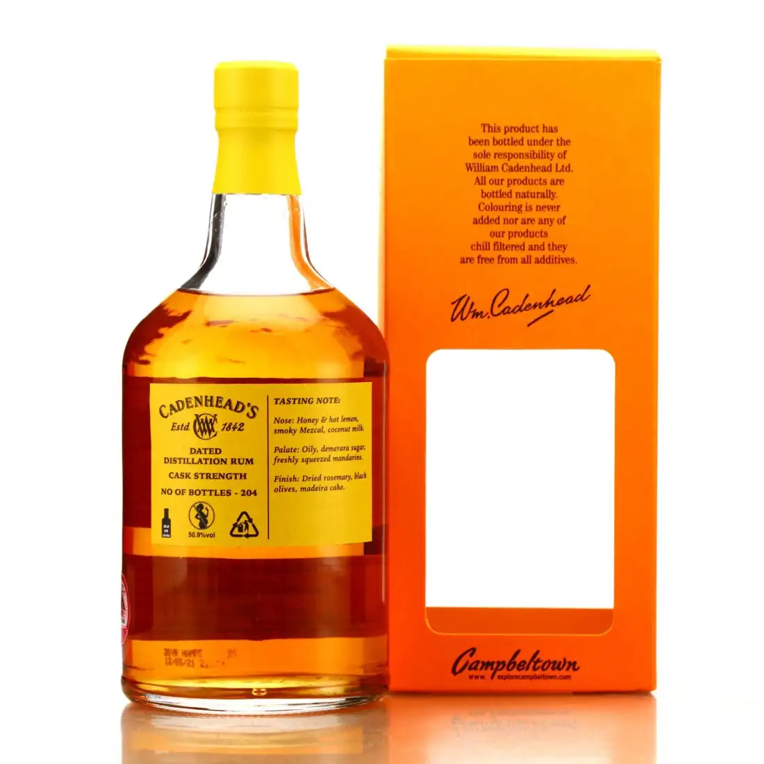 Hochauflösendes Bild von Cadenhead’s Hampden LROK 2000