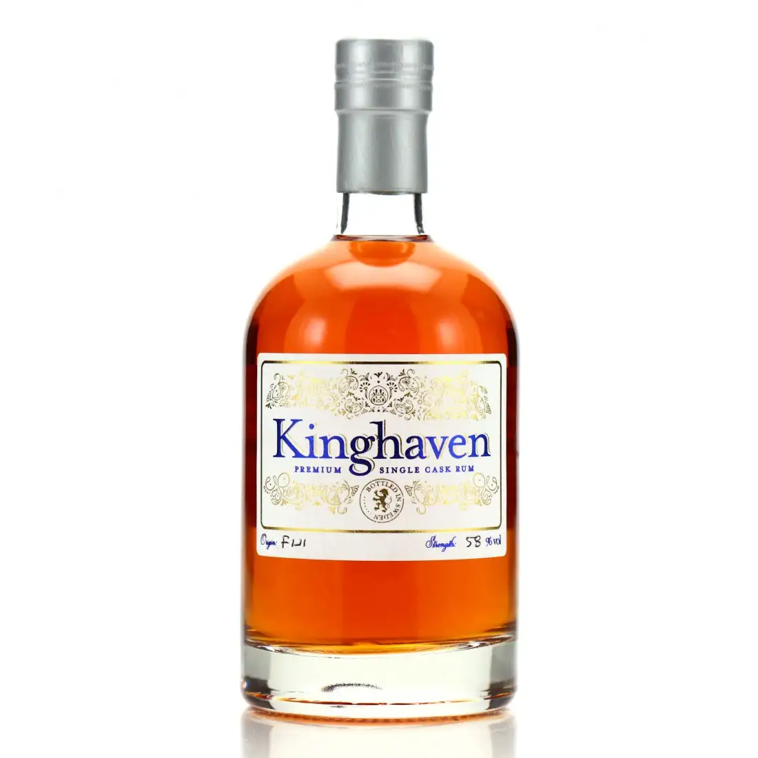Bottle of Kinghaven South Pacific Premium Single Cask Rum 2009