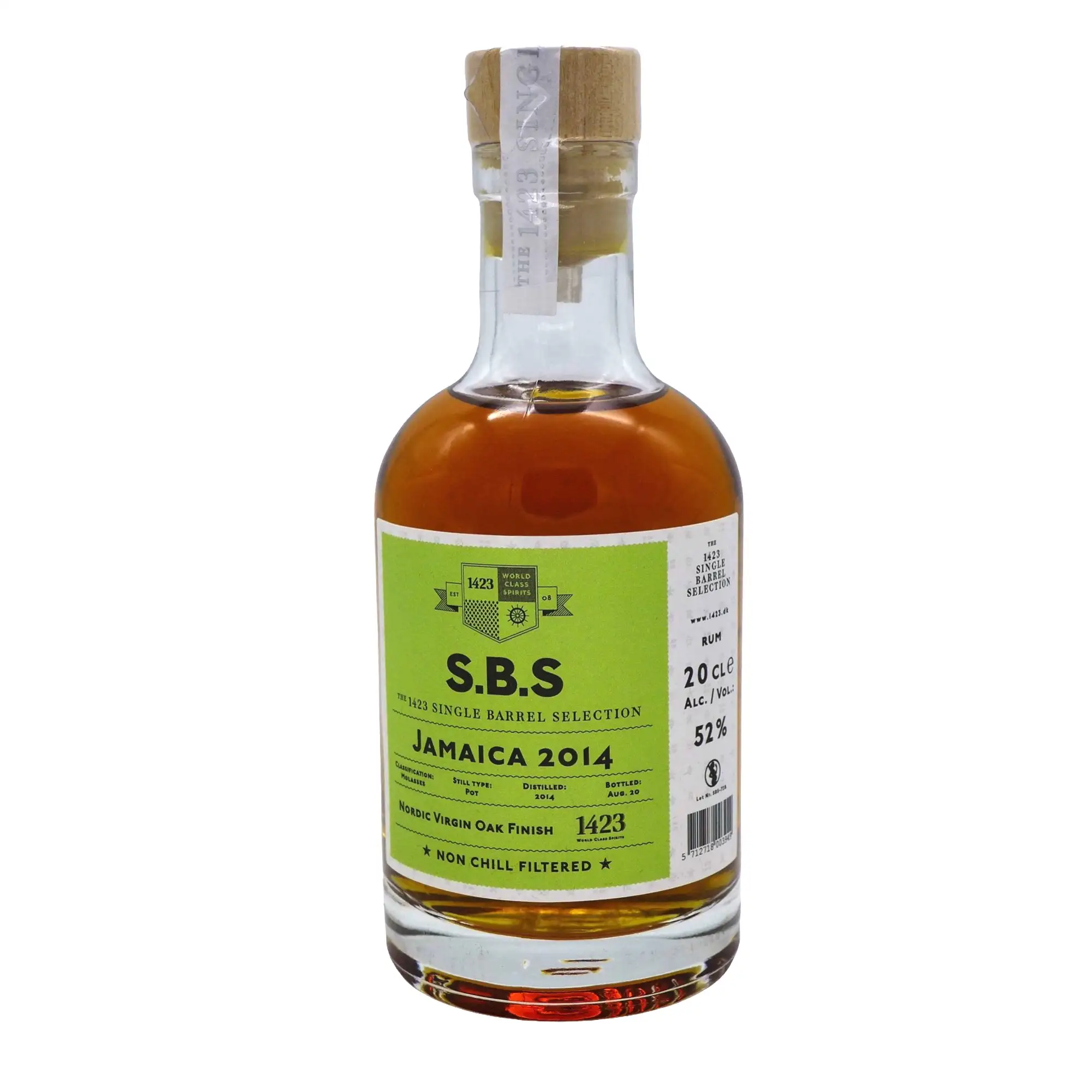 Hochauflösendes Bild von Worthy Park S.B.S Jamaica (Nordic Virgin Oak) 2014