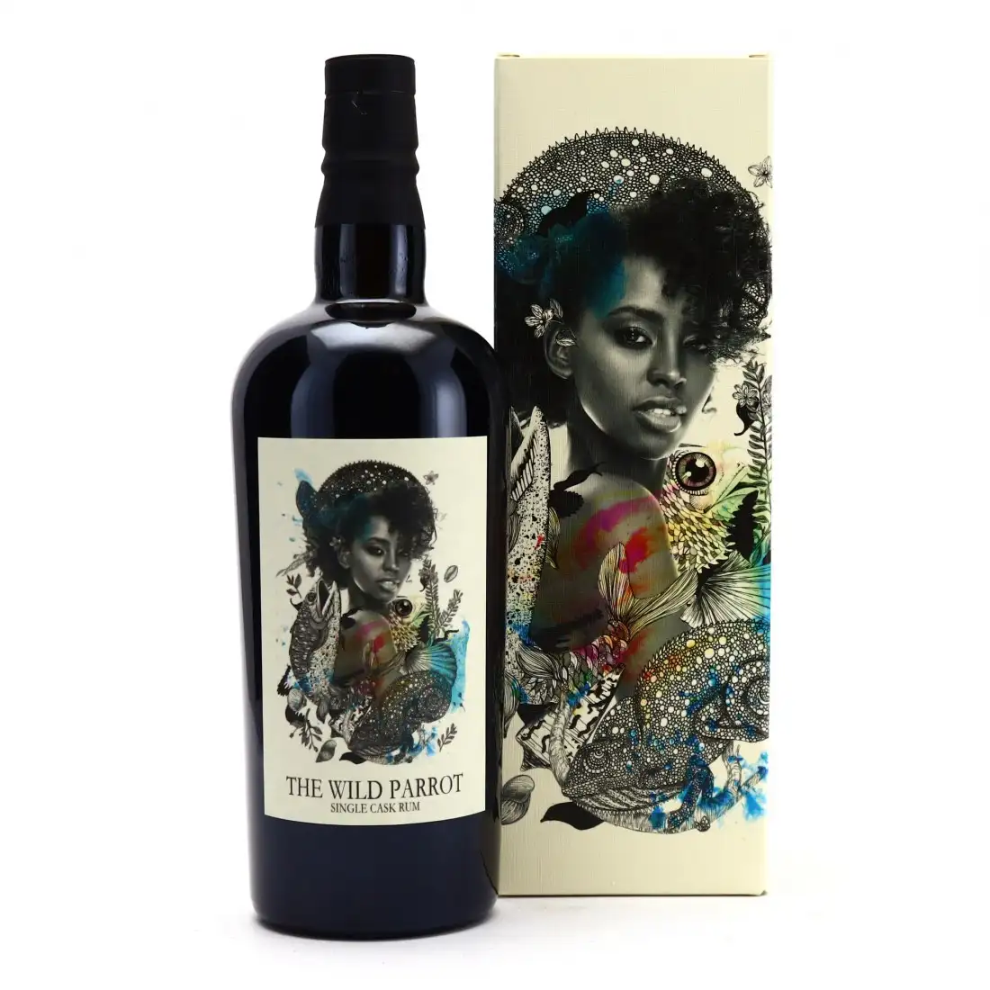 Hochauflösendes Bild von The Wild Parrot Enmore Sansibar Whisky 10th Anniversary 1994