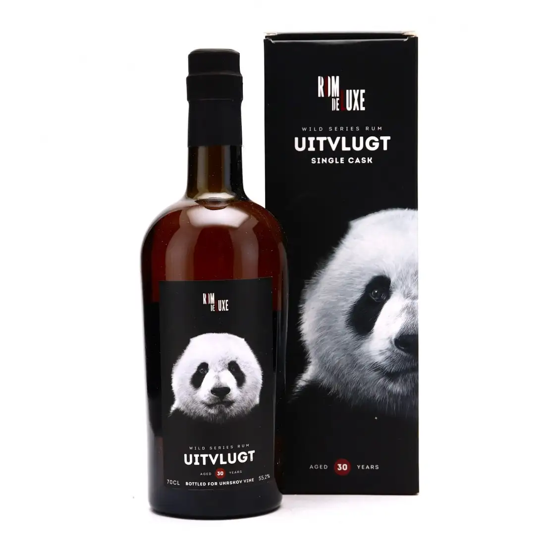 Bottle of Romdeluxe Uitvlugt Wild Series Rum Uitvlugt No. 19 (Uhrskov Vine) MPM 1990