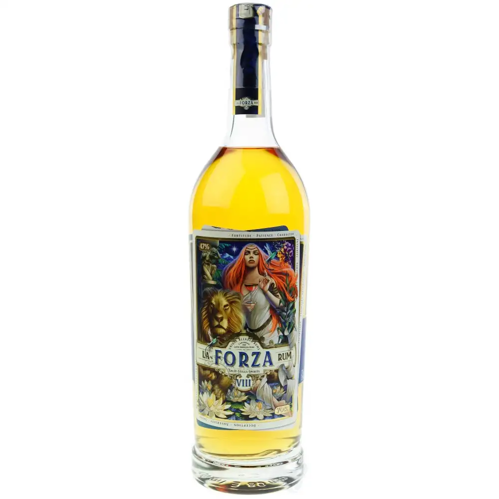 Bottle of The Lovers Rum  VIII La Forza