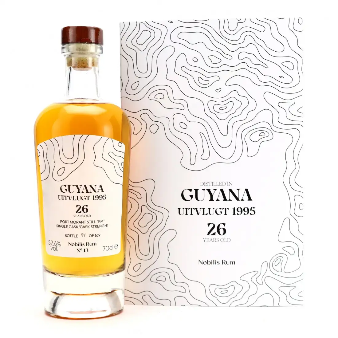 Bottle of Nobilis Uitvlugt (Port Mourant) No. 13 PM 1995