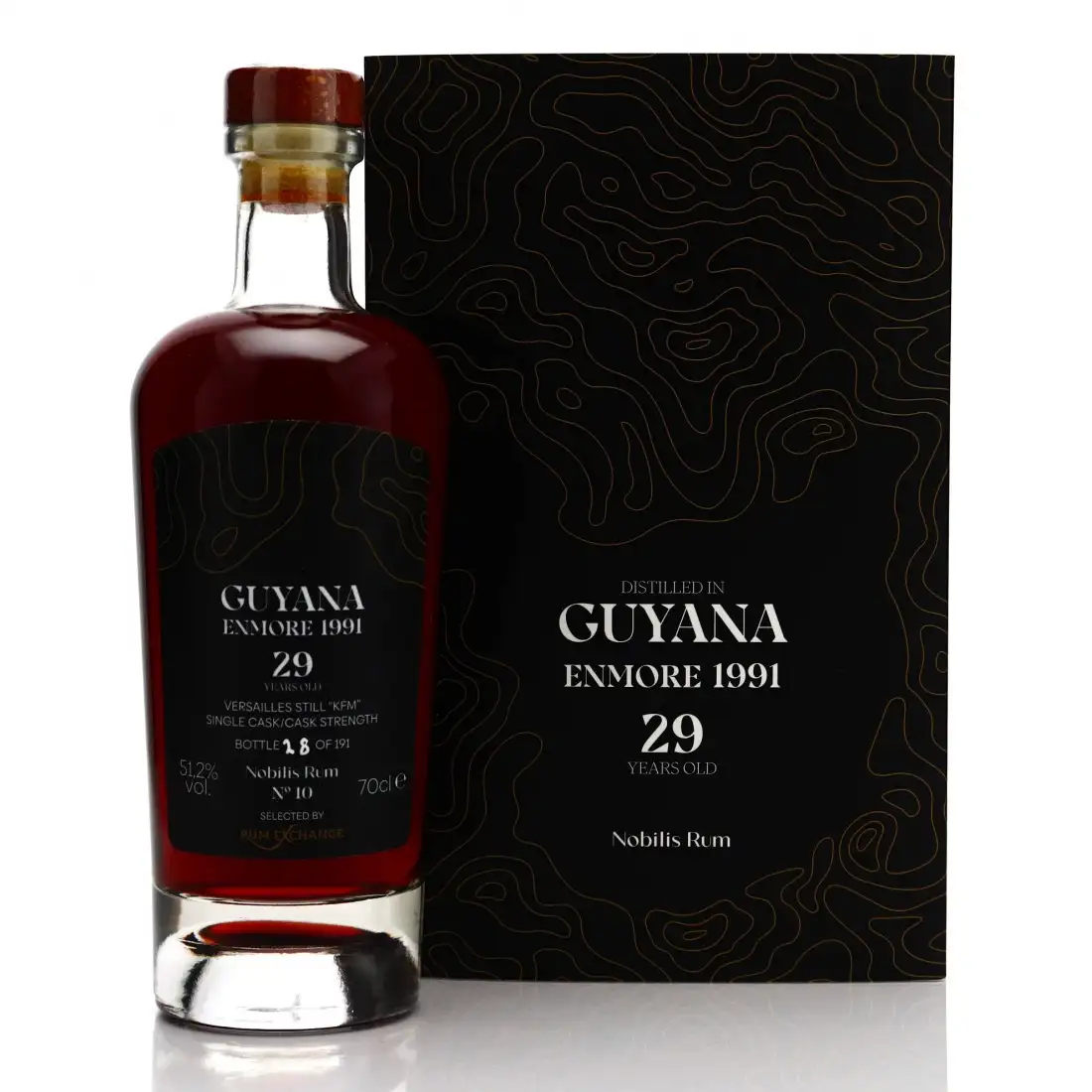 Bottle of Nobilis Enmore No. 10 (Rum Exchange) KFM 1991