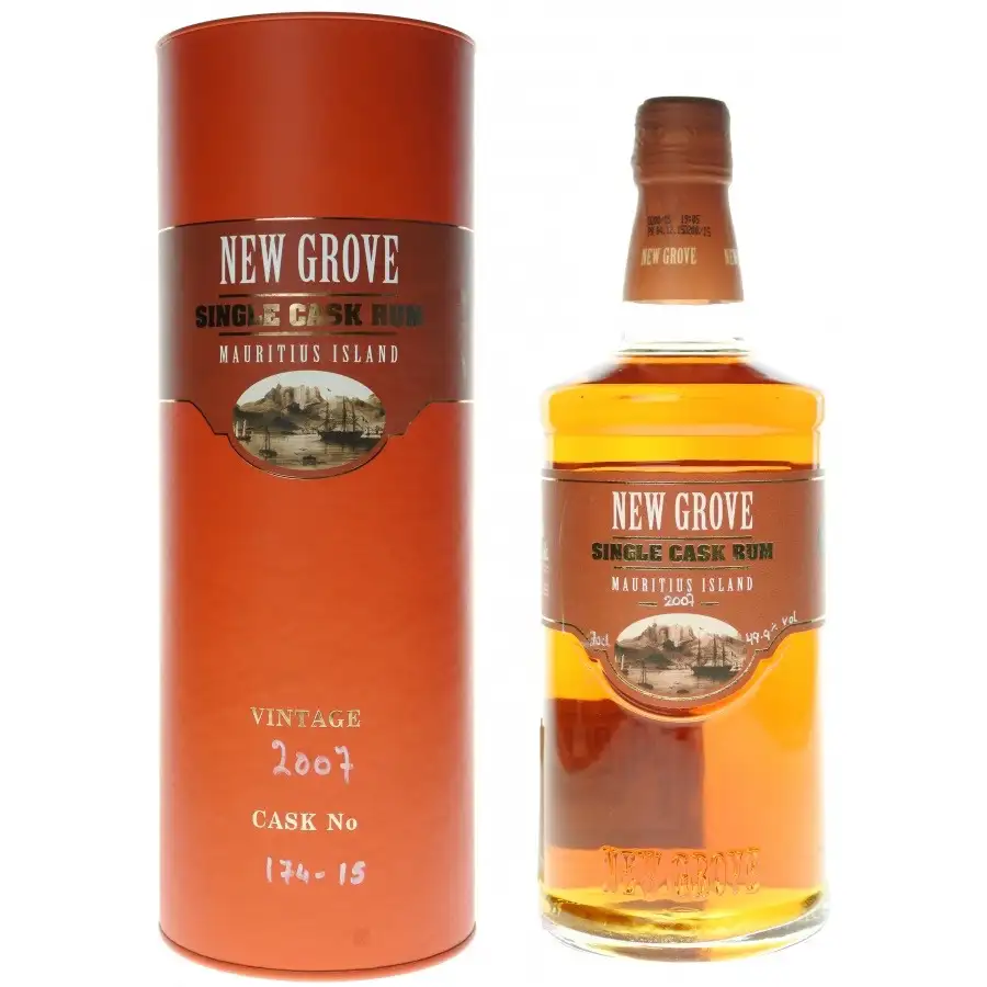 Hochauflösendes Bild von Grays New Grove Single Cask Rum 2007