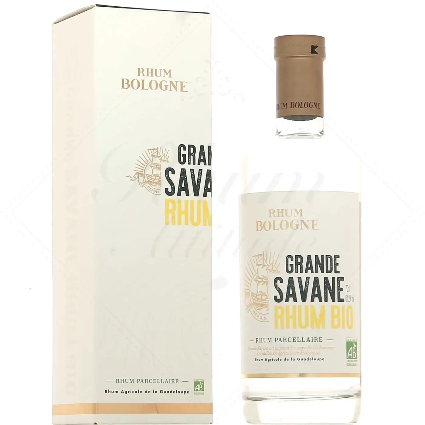 Bottle of Bologne Grande Savane Rhum Bio 2021