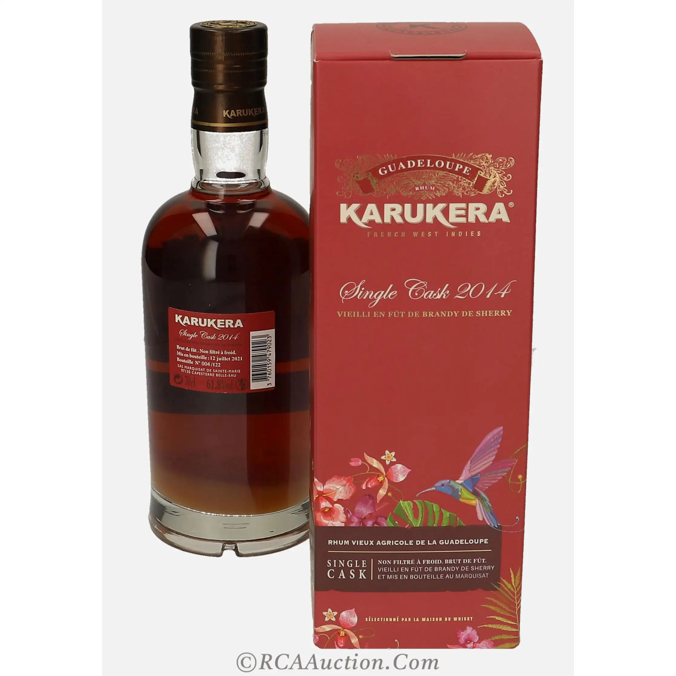 Hochauflösendes Bild von Karukera Single Cask 2014