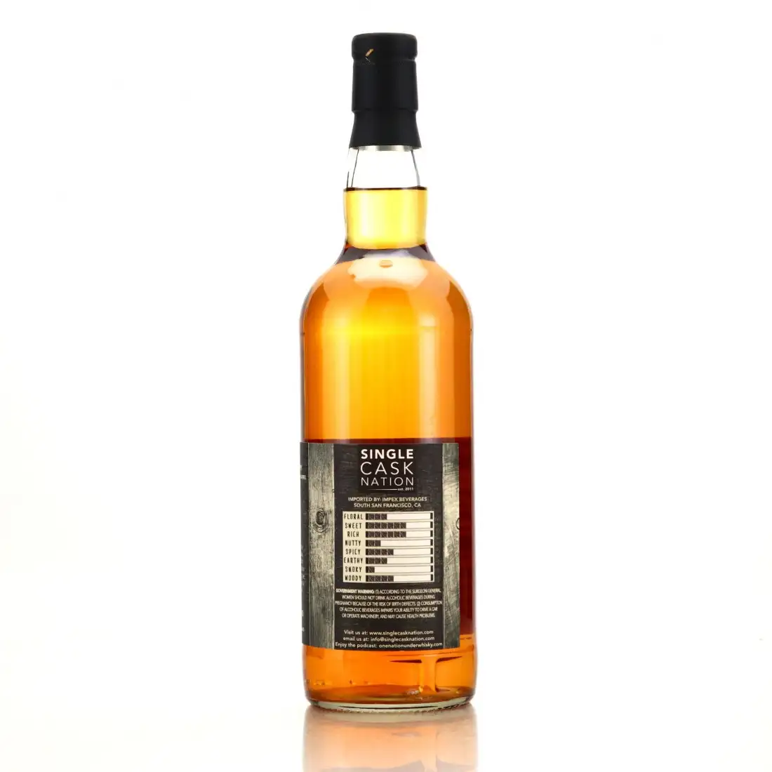 Hochauflösendes Bild von Single Cask Nation T.D.L Angostura 2007