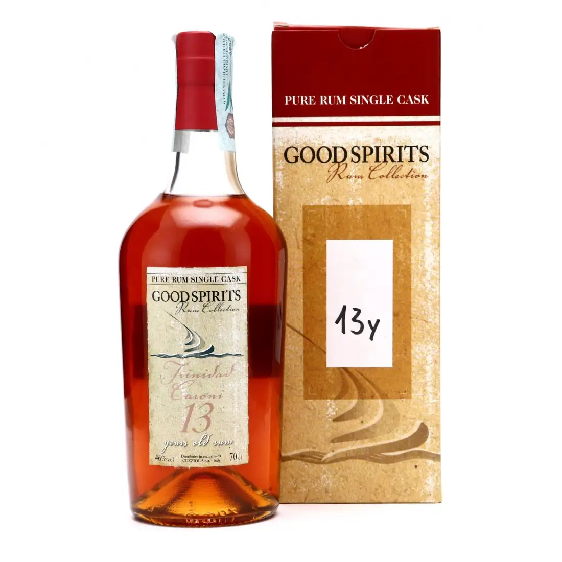 Bottle of Good Spirits Caroni Pure Rum Single Cask 1999