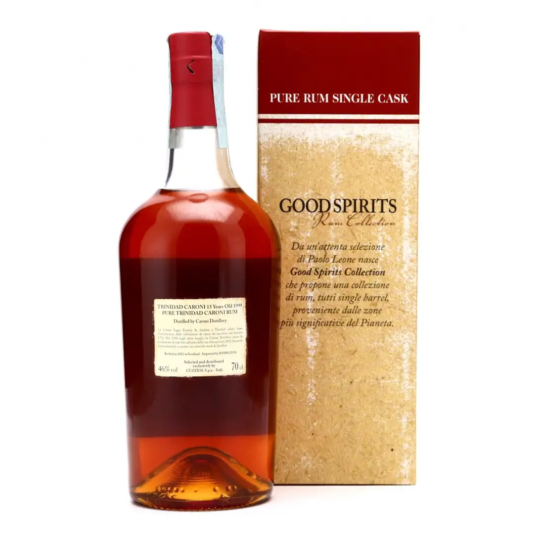 Hochauflösendes Bild von Good Spirits Caroni Pure Rum Single Cask 1999