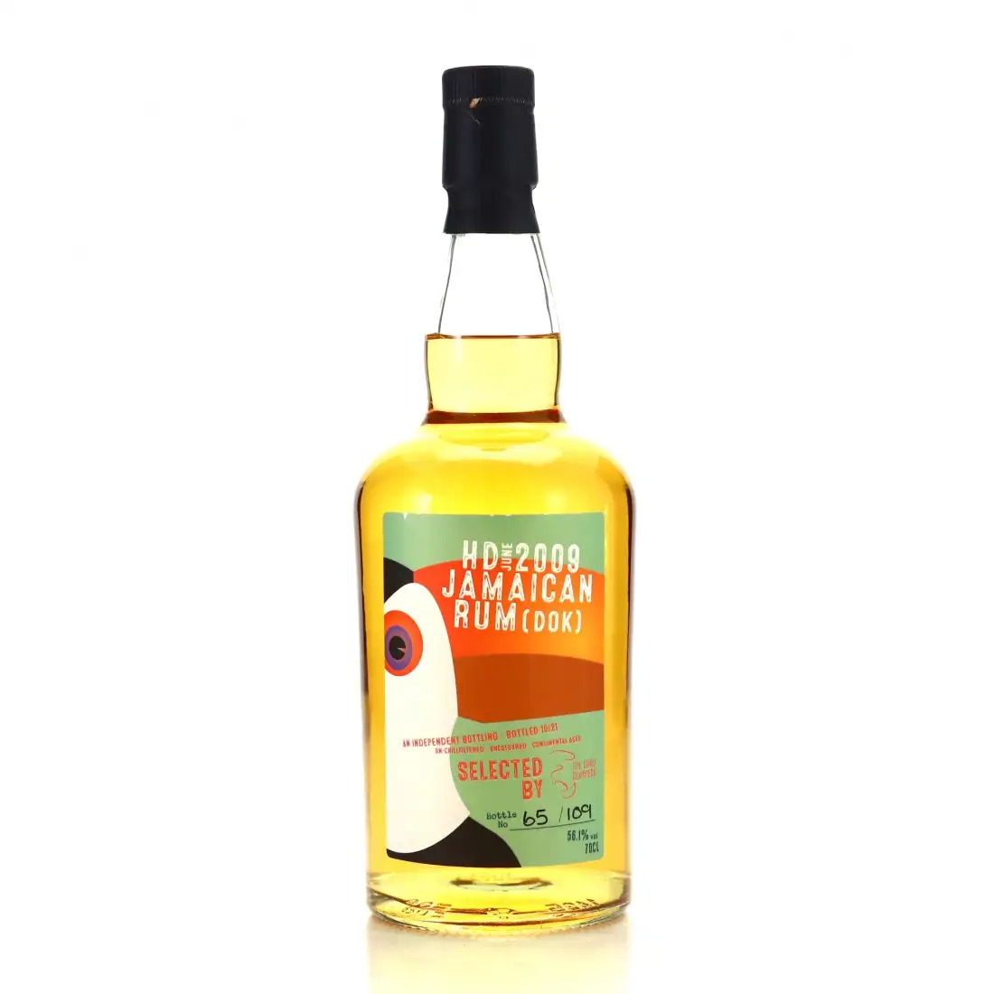 Bottle of The Whisky Jury Hampden The Road Rummers HD Jamaican Rum DOK 2009