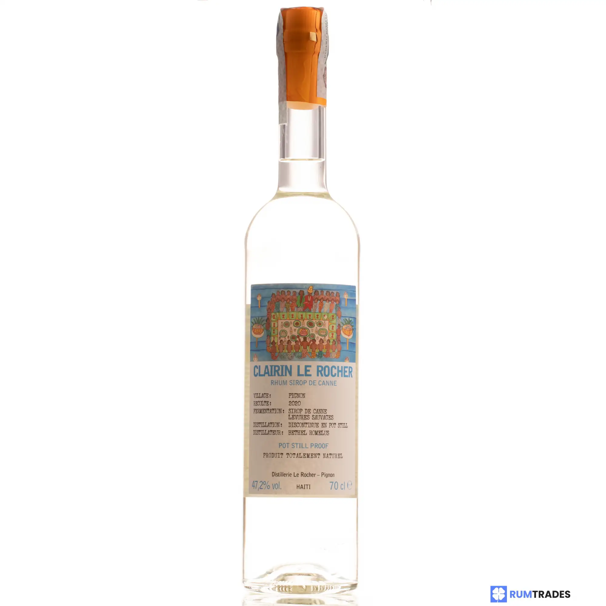 Hochauflösendes Bild von Velier Distillerie Bethel Romelus Clairin Le Rocher 2020