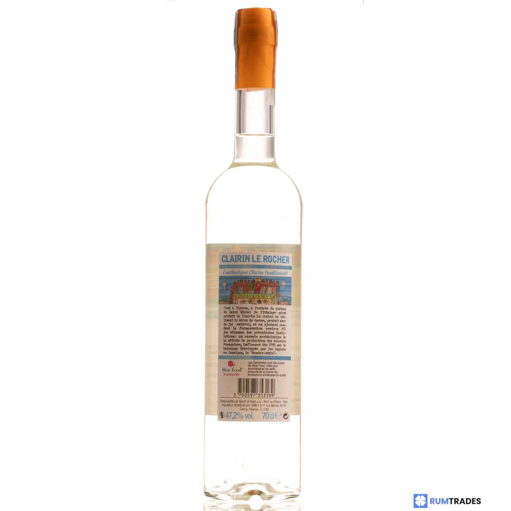 Hochauflösendes Bild von Velier Distillerie Bethel Romelus Clairin Le Rocher 2020