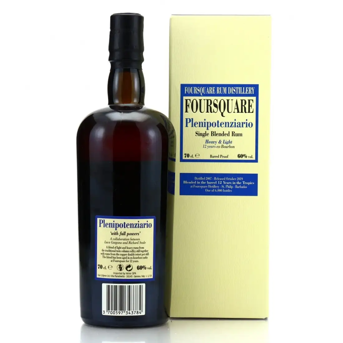 High resolution image of Velier Foursquare Plenipotenziario 2007