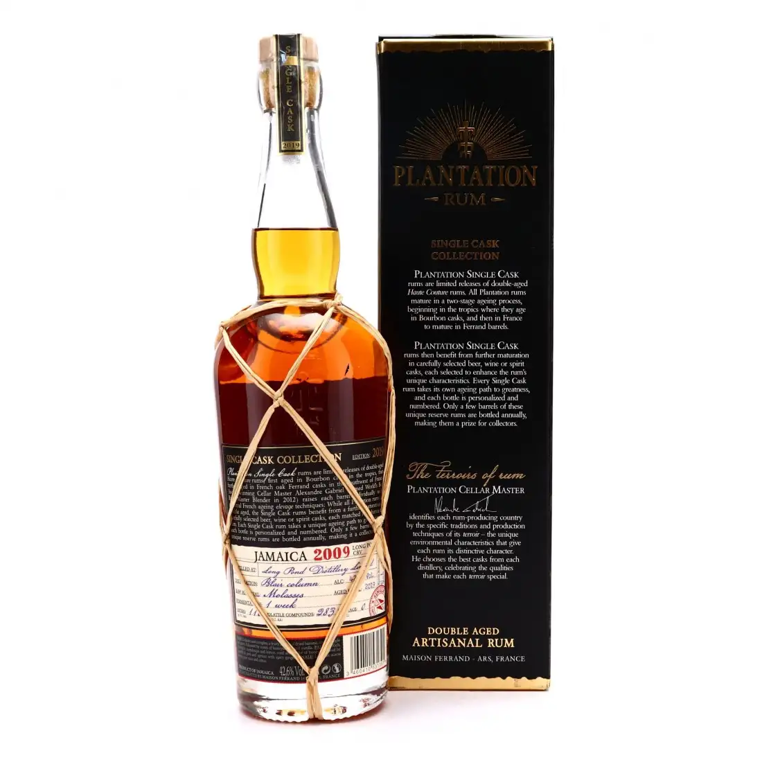 Hochauflösendes Bild von Long Pond Plantation Single Cask (The Netherlands) CRV 2009
