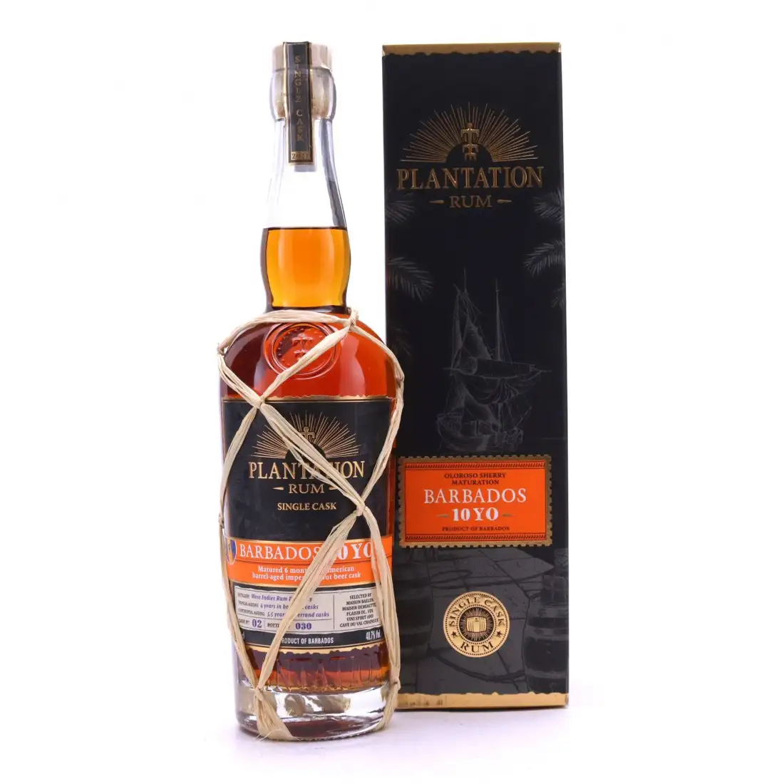 Bottle of Plantation Barbados 10YO Imperial Stout Cask Finish (Cave du Val Chaineux)