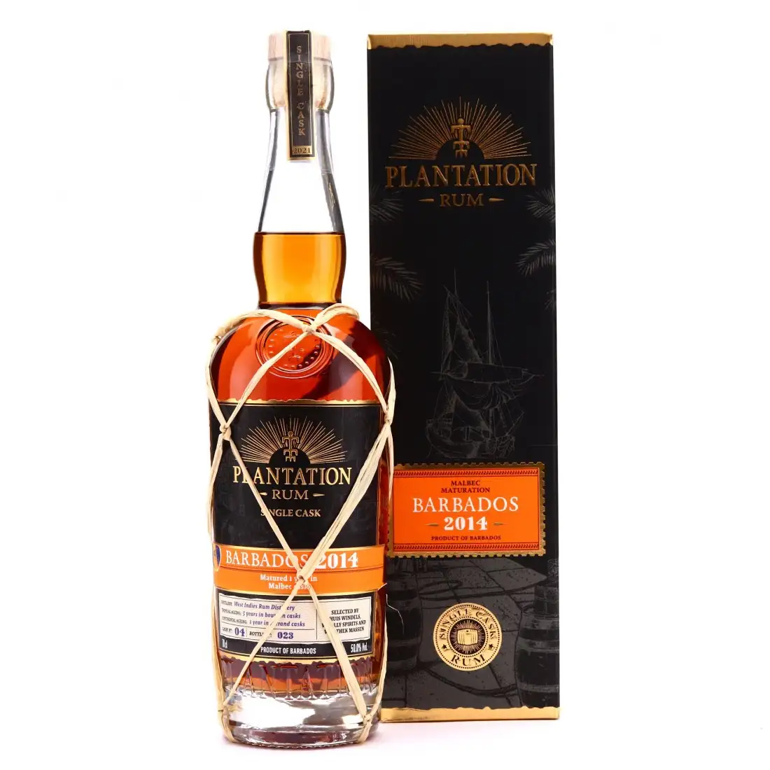 Hochauflösendes Bild von Plantation Barbados Malbec Cask Finish (Huis Windels) 2014