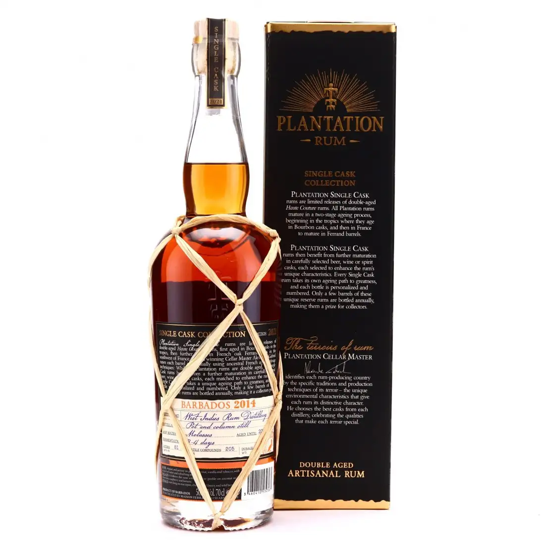 Hochauflösendes Bild von Plantation Barbados Malbec Cask Finish (Huis Windels) 2014