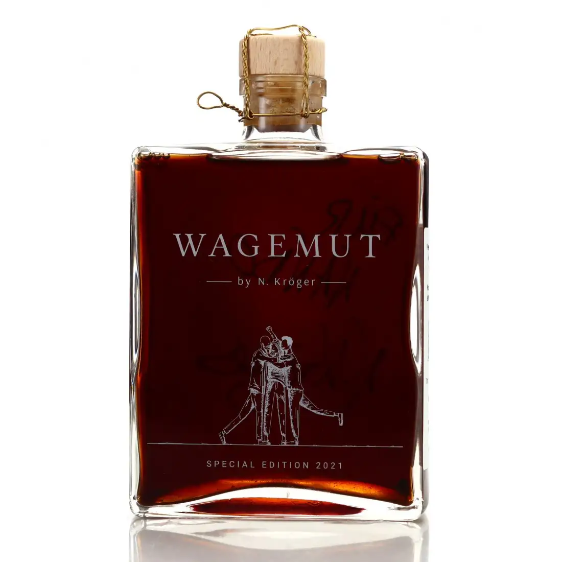 Bottle of N. Kröger Foursquare Wagemut Special Edition 2021