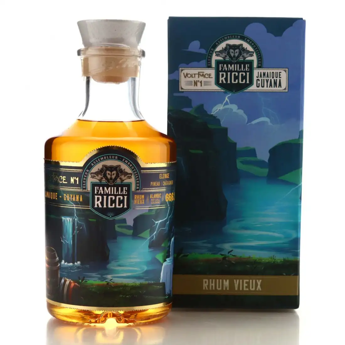 Bottle of Famille Ricci Volt Face 2021
